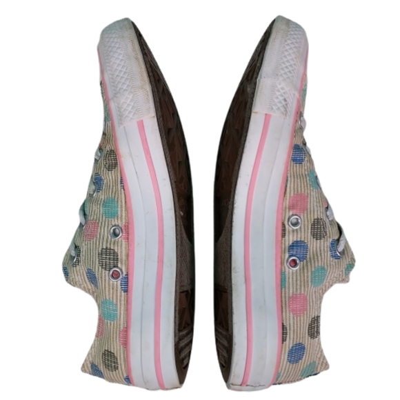 Converse All Stars LT sneakers, women's size 5M, poker dots - Picture 5 of 8